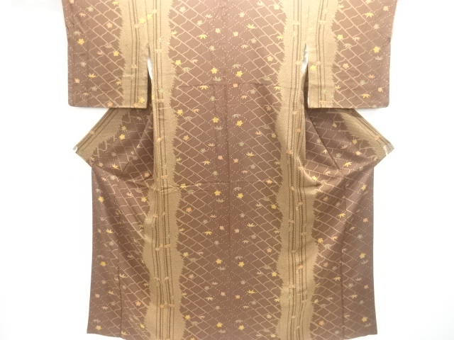 Japanese Kimono / Komon Silk